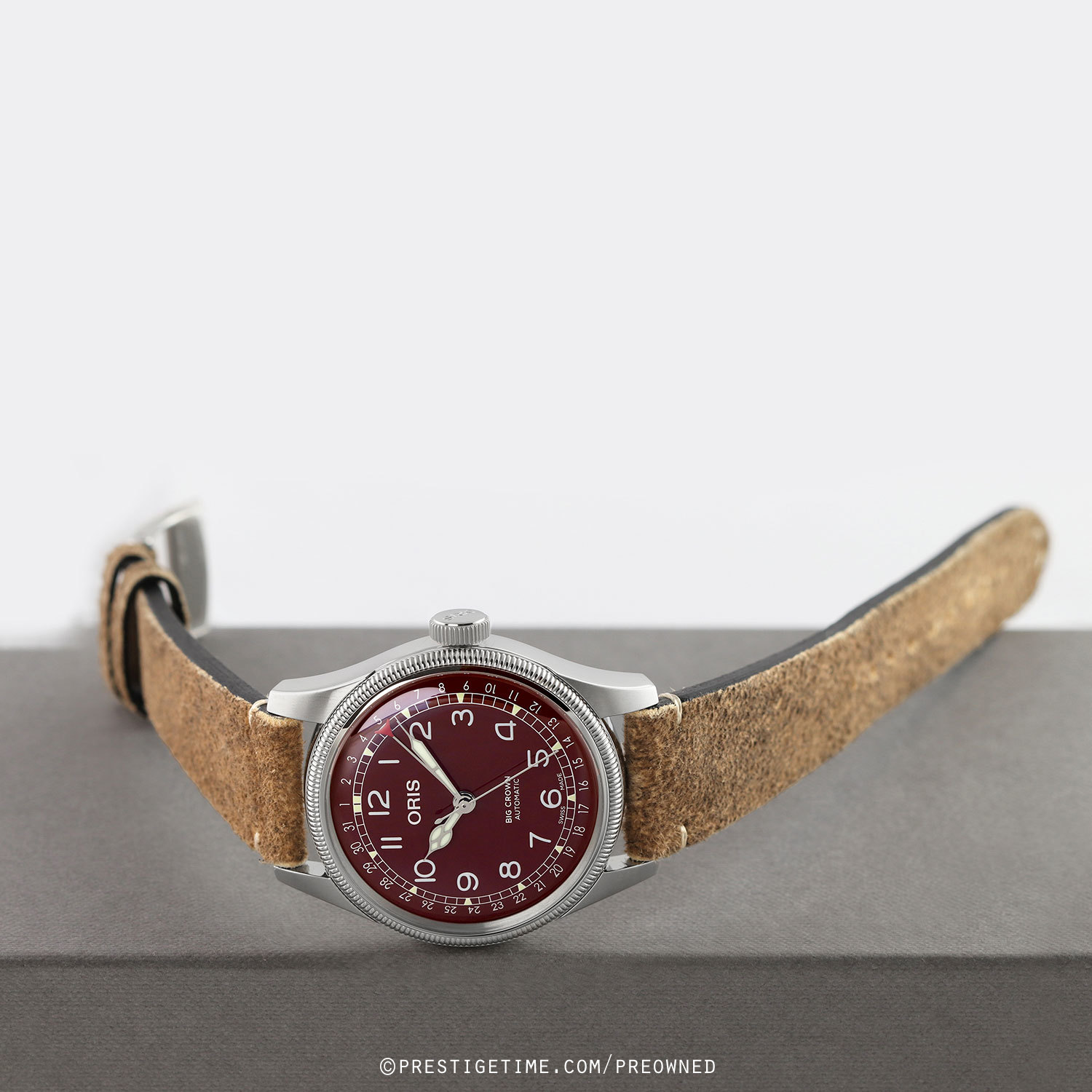 Pre-owned Oris Big Crown Pointer Date 40mm 01 754 7741 4068-07 5 20 50