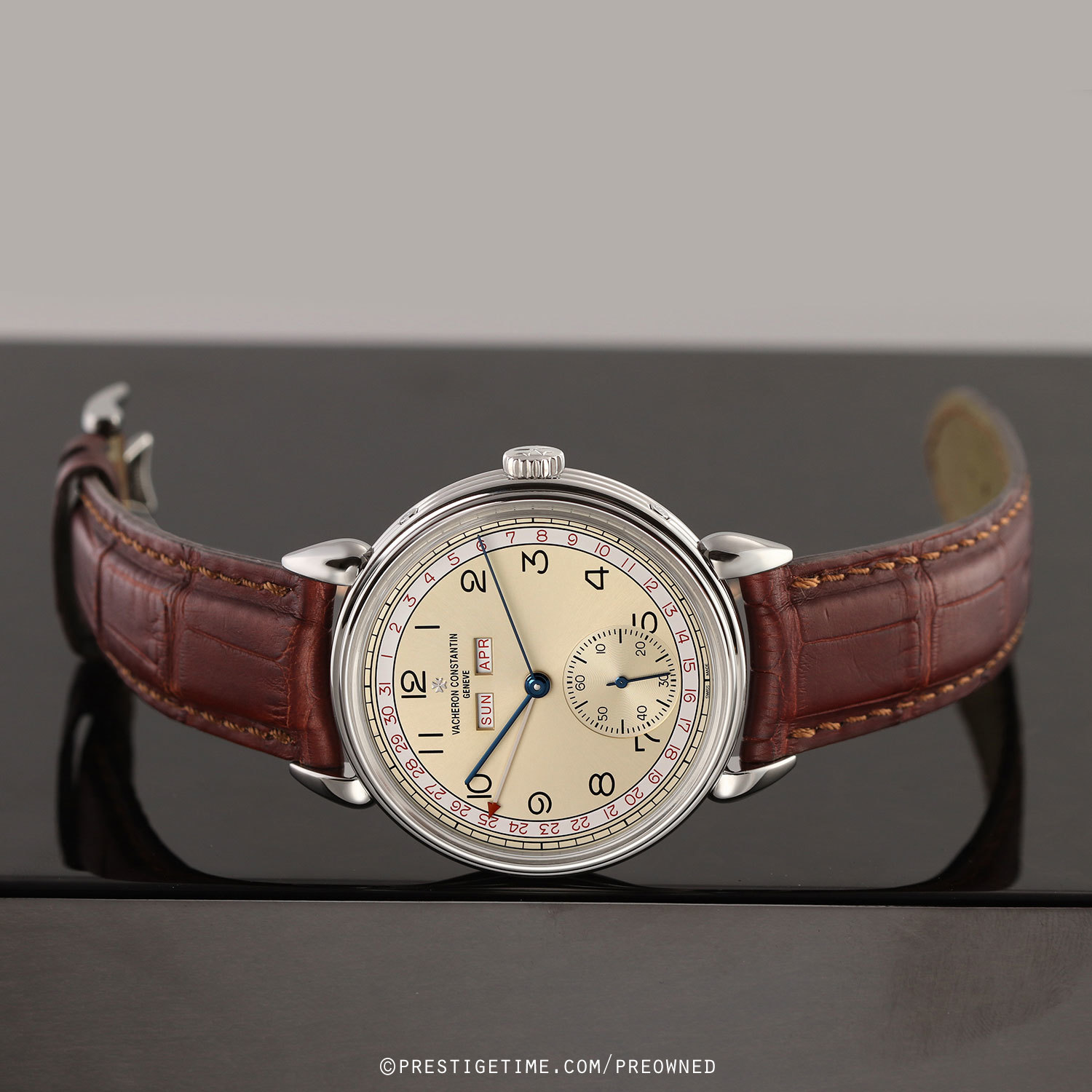 Preowned Vacheron Constantin Historiques Triple Calendar 1942 40mm