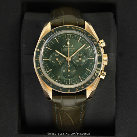 Pre-owned Omega Speedmaster Pro Moonwatch Moonshine Gold 42mm 310.63.42.50.10.001