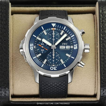 Pre-owned IWC Aquatimer Chronograph Cousteau 44mm IW376805
