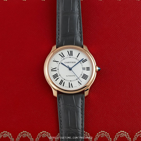 Pre-owned Cartier Ronde Louis Cartier 40mm WGRN0011