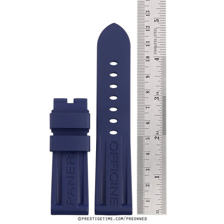 Panerai  Blue Rubber Strap