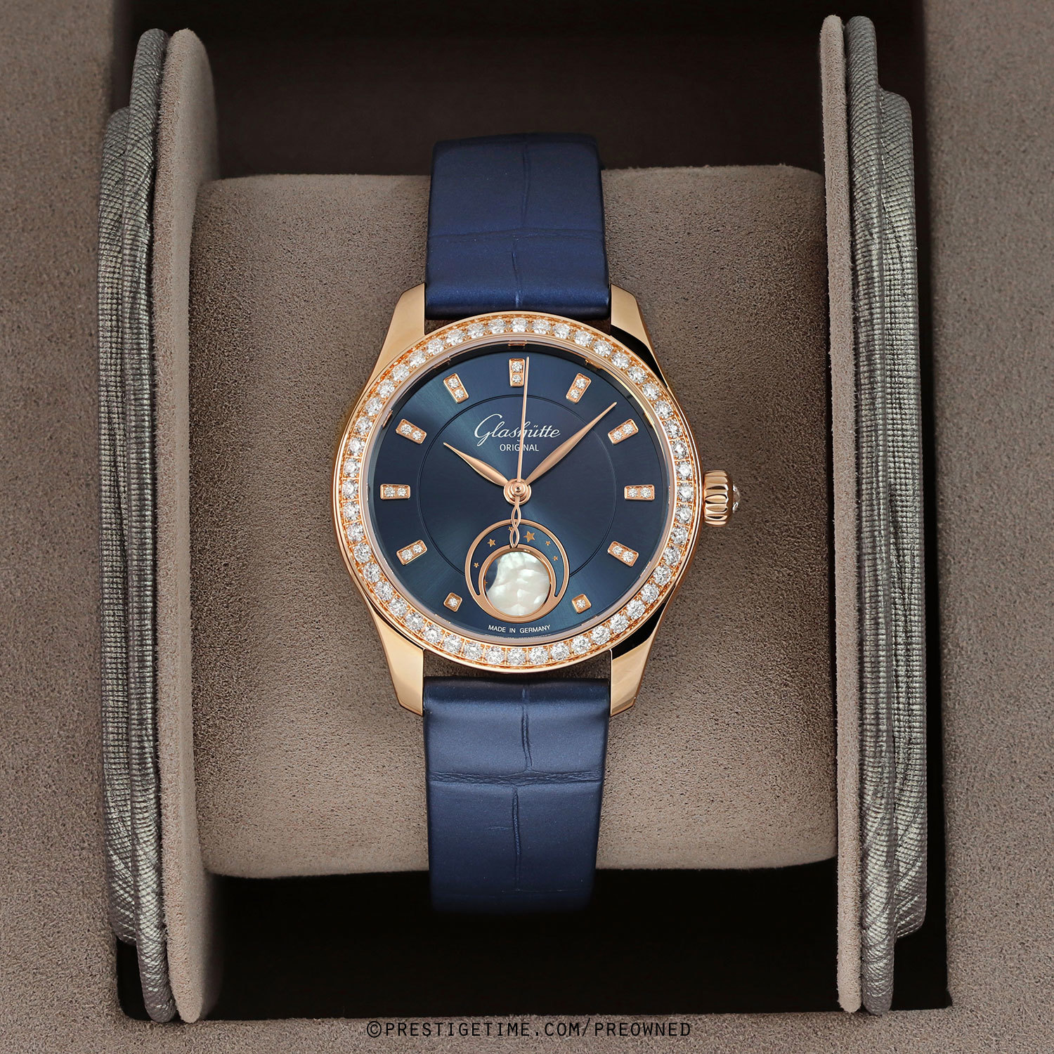 Preowned Glashutte Original 1-35-14-06-15-04