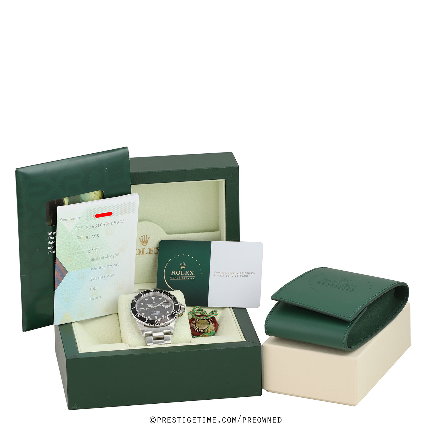 ROLEX BOX　平行輸入品 Authentic ROLEX Watch Box For Submariner 116610 114060