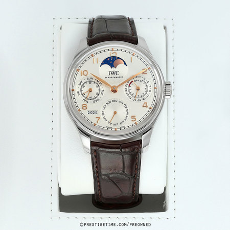 Pre-owned IWC Shanghai Limited Edition Portugieser Perpetual Calendar 44.2mm IW503307