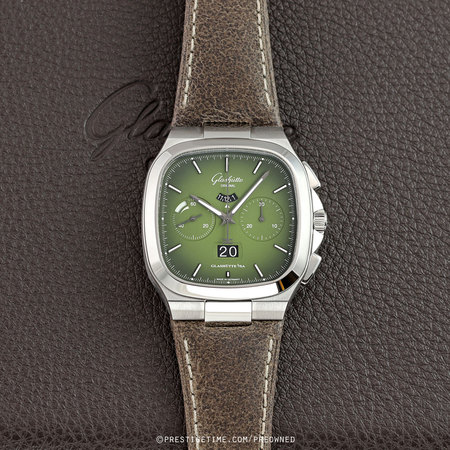 Pre-owned Glashutte Original Seventies Chronograph Panorama Date 1-37-02-09-02-62