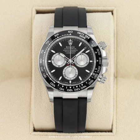 Pre-owned Rolex Cosmograph Daytona White Gold 40mm 126519LN