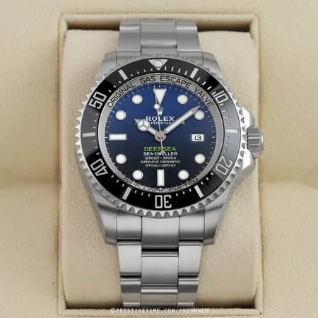Pre-owned Rolex James Cameron D-Blue Deepsea 44mm 126660 D-Blue