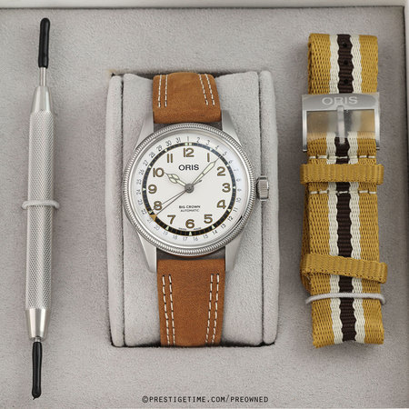 Pre-owned Oris Roberto Clemente Limited Big Crown Pointer Date 40mm 01 754 7741 4081-Set