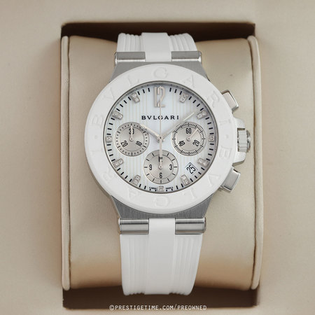 Pre-owned Bulgari Diagono Chronograph 40mm 101801