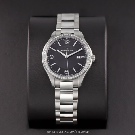 Pre-owned Maurice Lacroix Miros Quartz Ladies 32mm MI1014-SD502-330