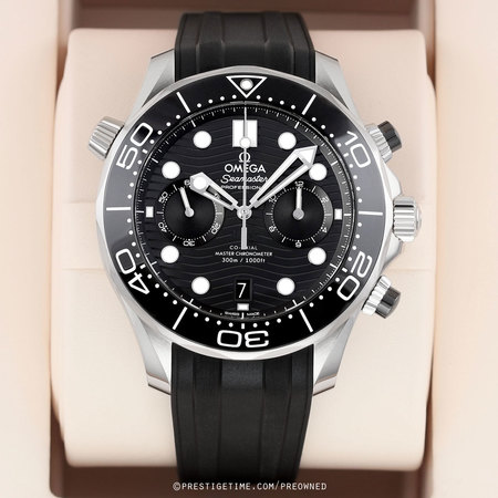 Pre-owned Omega Seamaster Diver 300m Chronograph 44mm 210.32.44.51.01.001