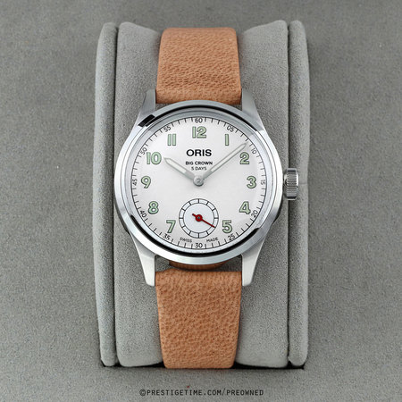 Pre-owned Oris LIMITED WIngs Of Hope Big Crown 40mm 01 401 7781 4081-Set