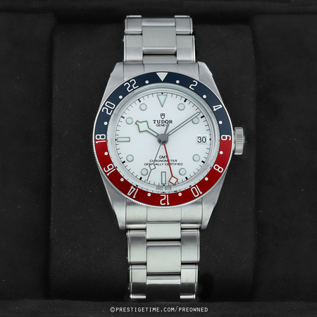 Pre-owned Tudor Black Bay GMT Opaline 41mm M79830RB-0010
