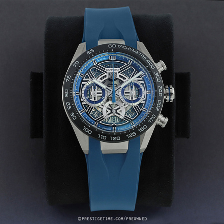 Pre-owned Tag Heuer Carrera Chronograph Extreme Sport 44mm CBU2081.FT6274