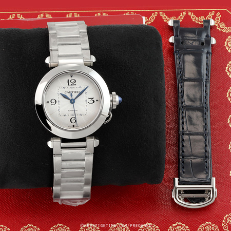 Pre-owned Cartier Pasha Automatic 35mm WSPA0013