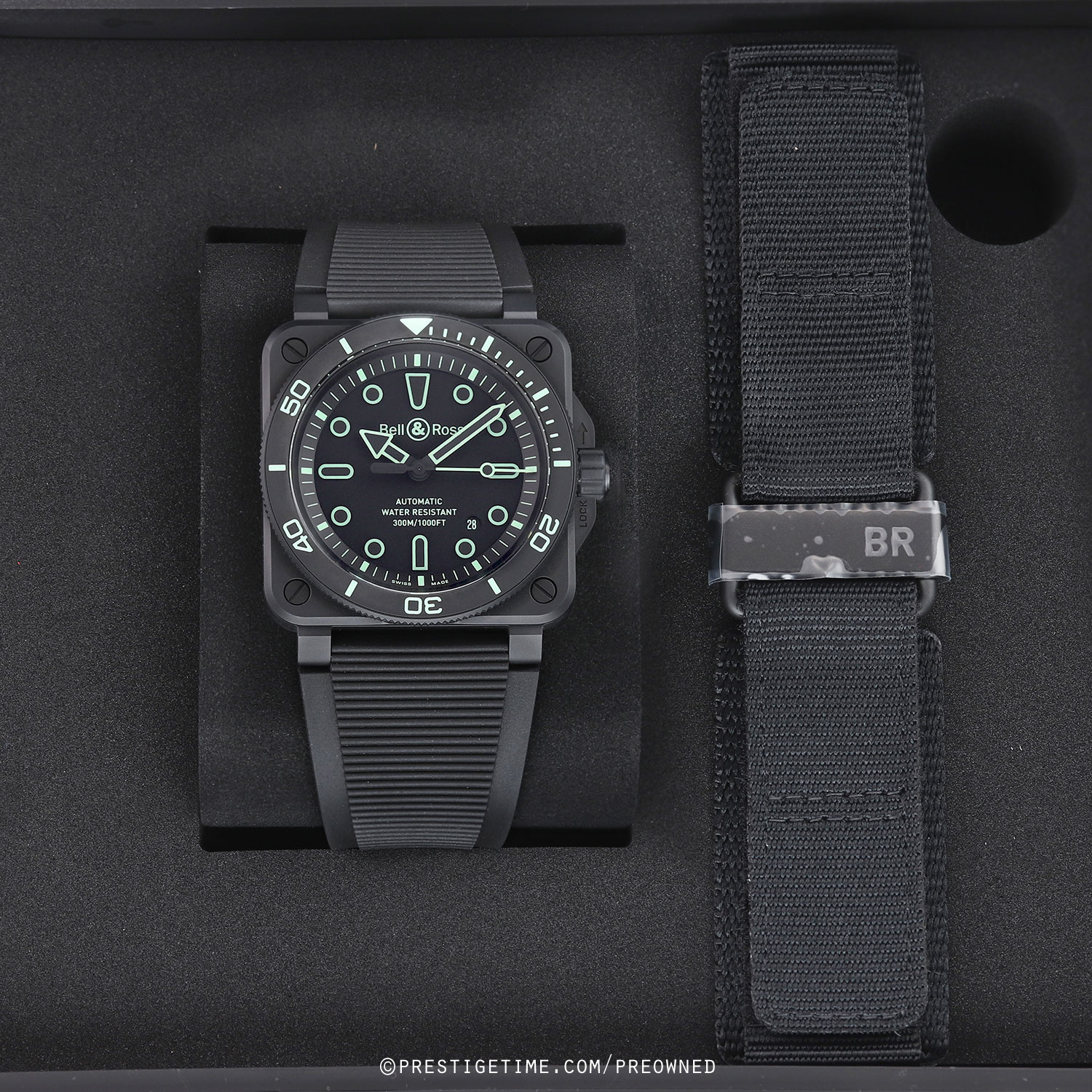 Preowned Bell & Ross BR03A-D-OL-CE/SRB