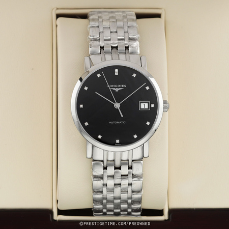 Pre-owned Longines Elegant Automatic 34.5mm L4.809.4.57.6