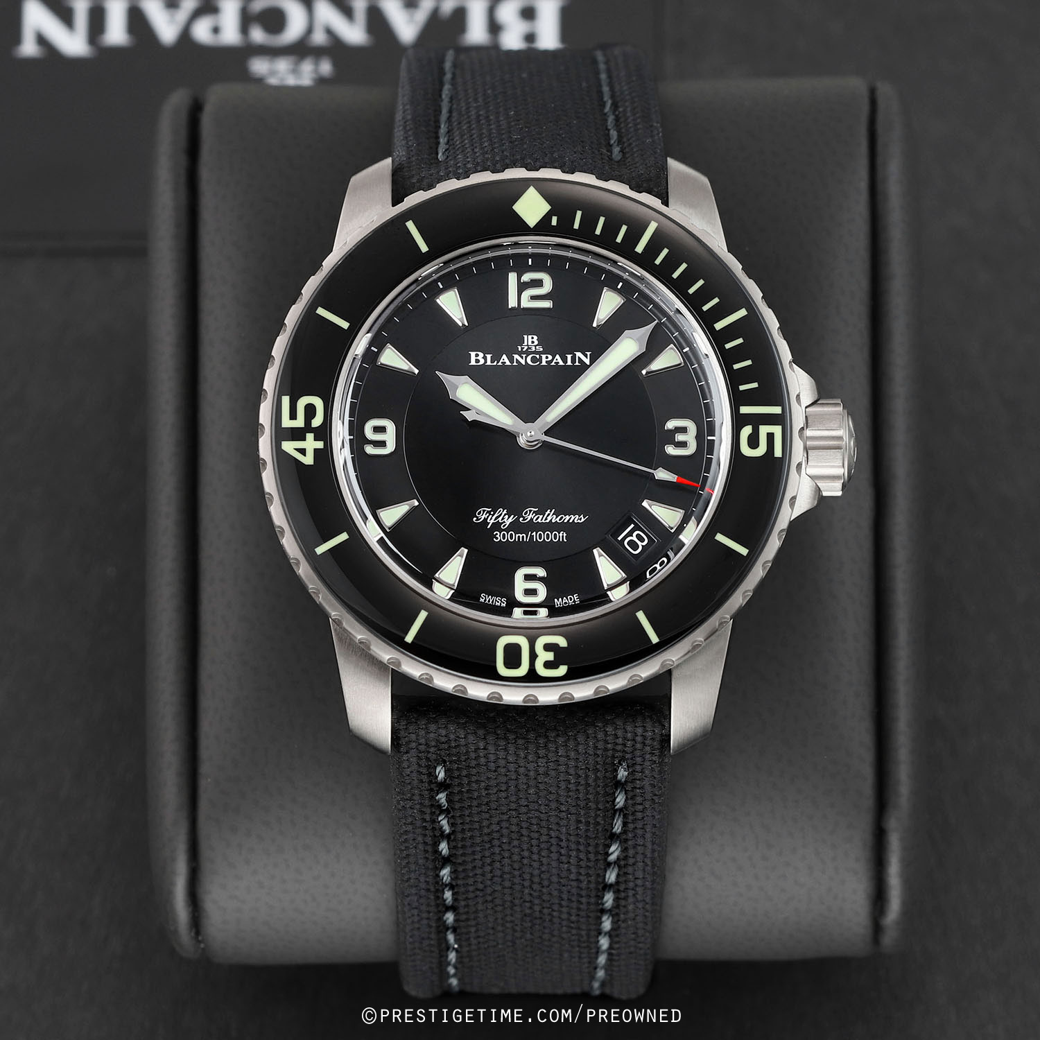 Preowned Blancpain 5015-12B30-B52A