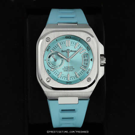 Pre-owned Bell & Ross BR-X5 41mm BRX5R-IB-ST/SRB