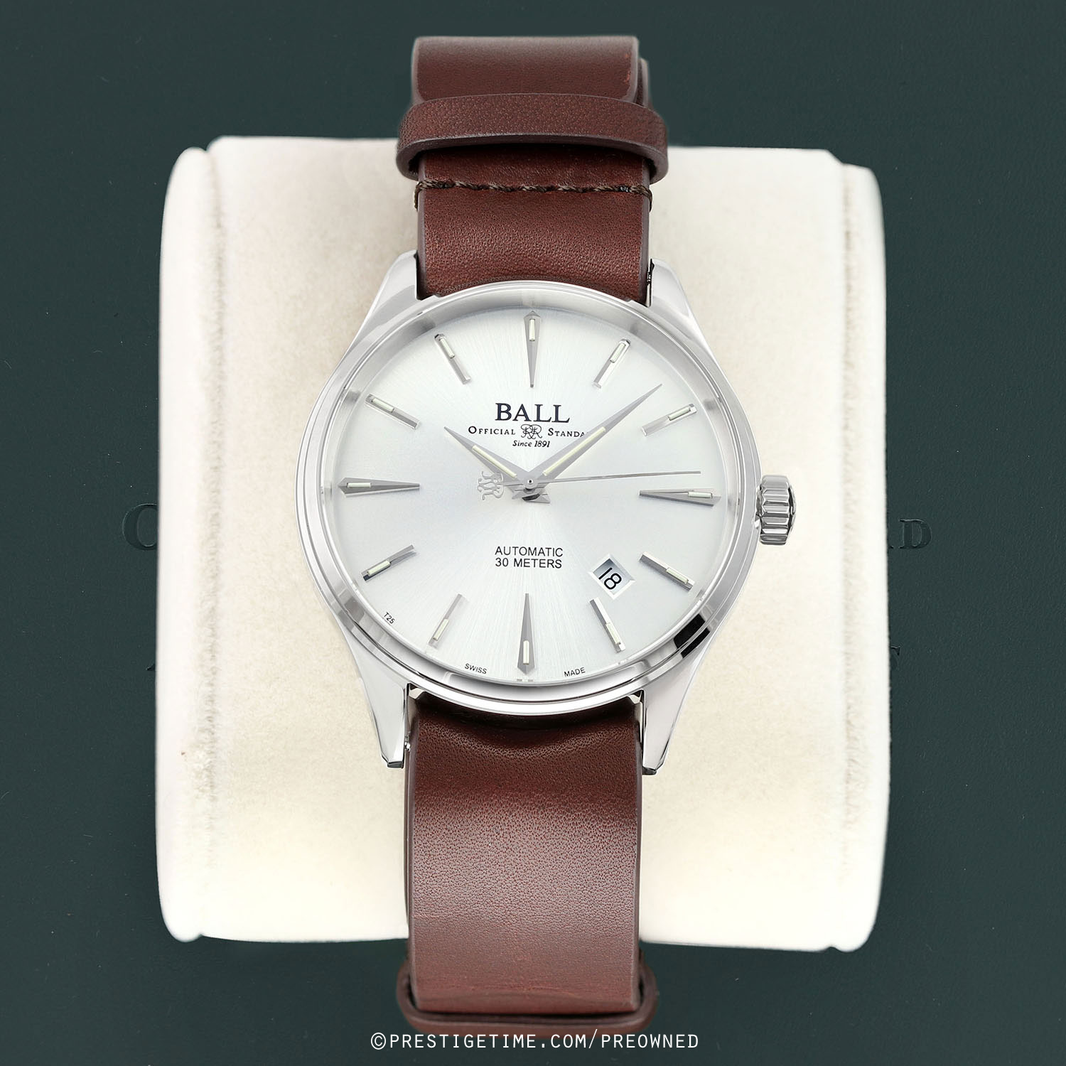 Preowned Ball Watch NM9080D-L1J-SL