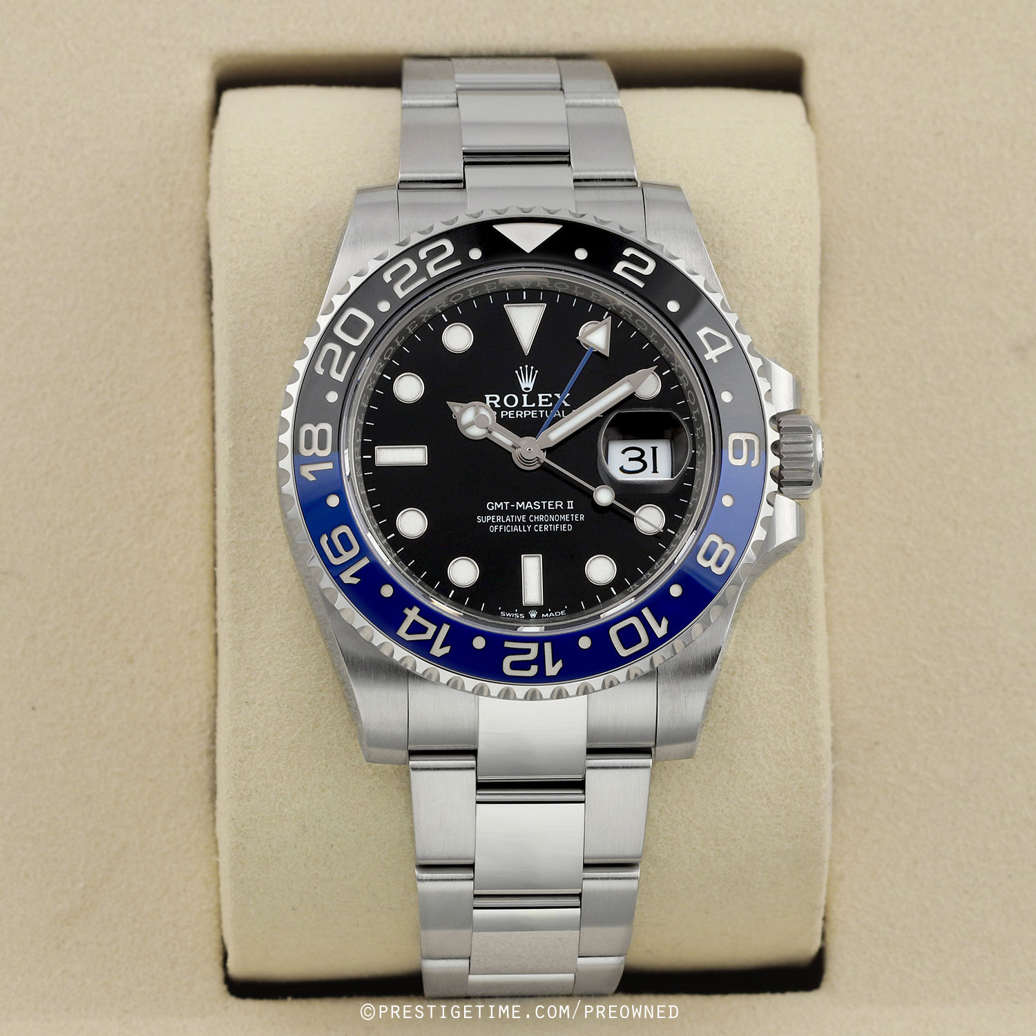 Preowned Rolex 126710BLNR Oyster