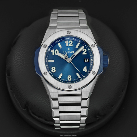 Pre-owned Hublot Big Bang Integrated 38mm 457.NX.7170.NX