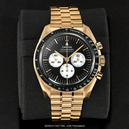 Pre-owned Omega Speedmaster Professional Moonwatch Moonshine Gold 42mm 310.60.42.50.01.002