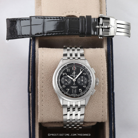 Pre-owned Breitling Premier B01 Chronograph 42mm AB0145221B1A1