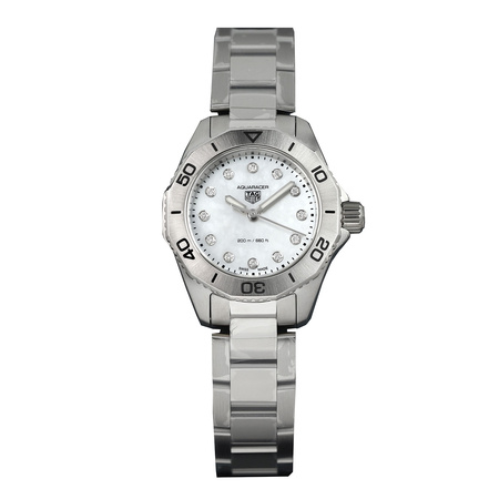 Pre-owned Tag Heuer Aquaracer Quartz 30mm wbp1416.ba0622