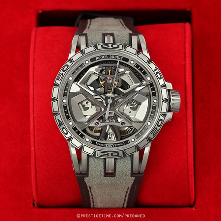 Pre-owned Roger Dubuis Excalibur Spider Monobalancier Huracan 45mm RDDBEX0748