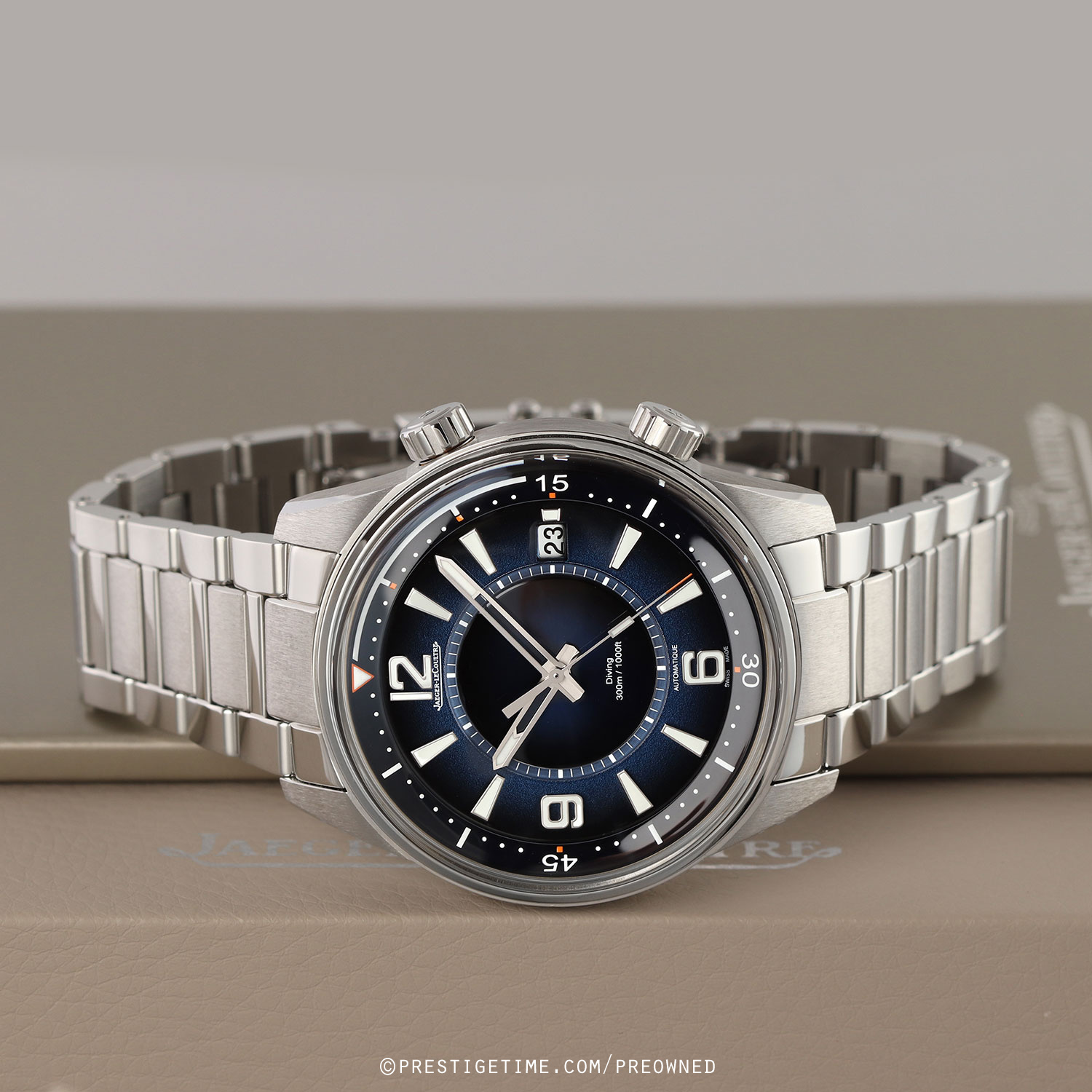 Pre-owned Jaeger LeCoultre Polaris Mariner Date 42mm 9068180