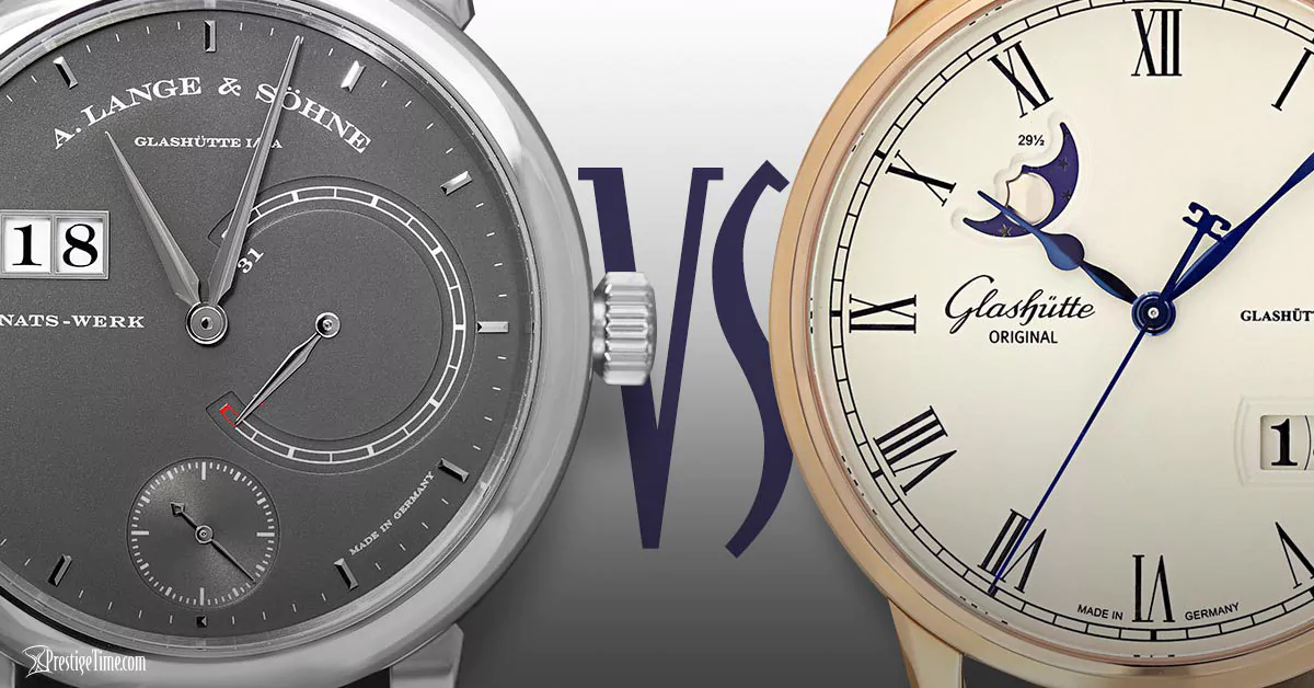 A Lange & Sohne VS Glashutte Original