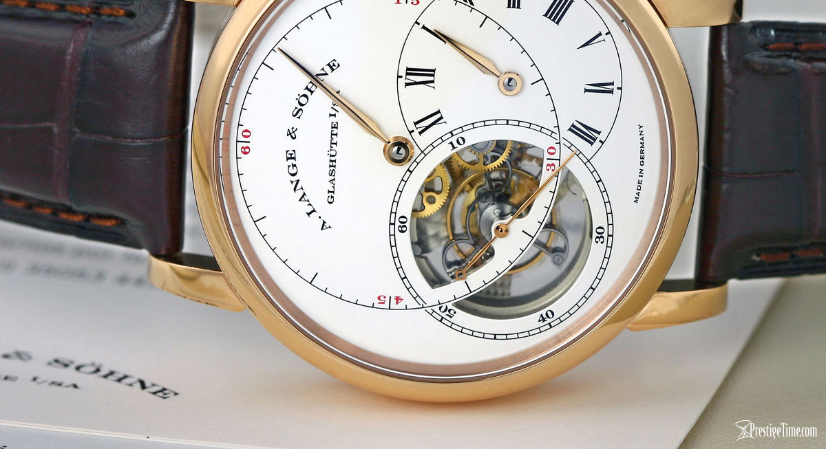 Richard Lange Tourbillon Le Merite Dial