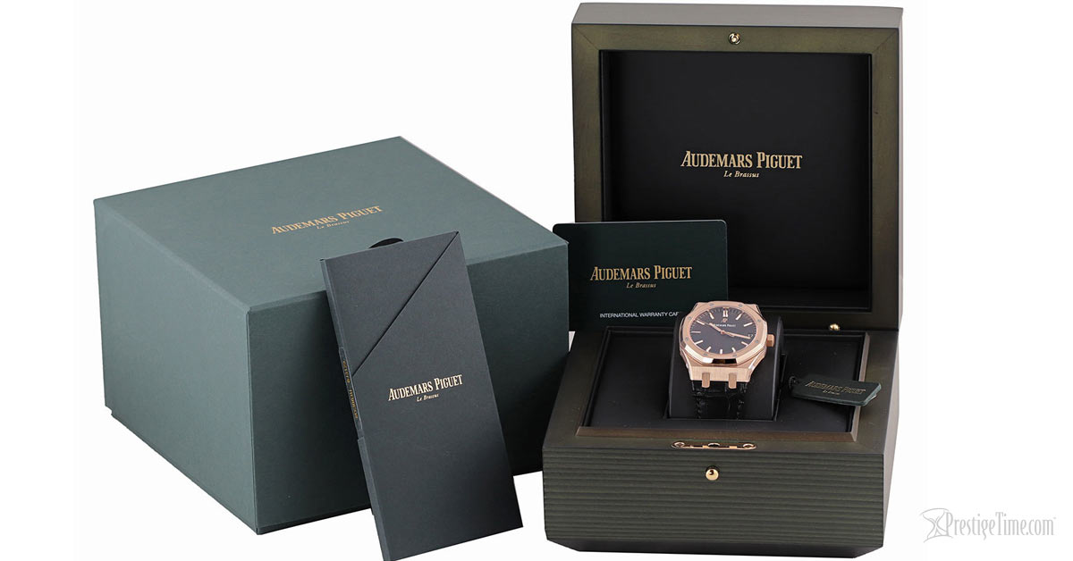Audemars Piguet Royal Oak Automatic 41mm box and papers