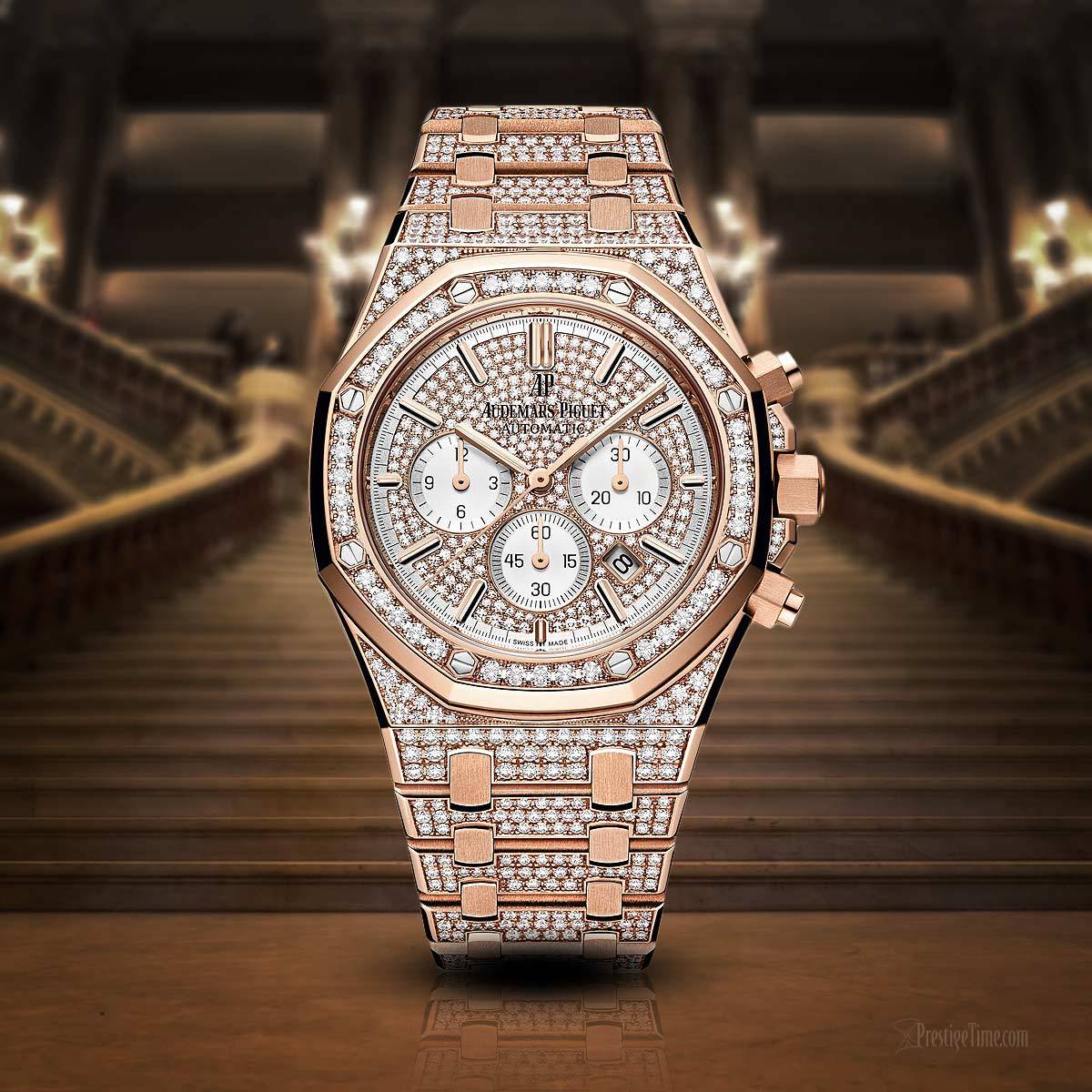 Audemars Piguet Royal Oak Chronograph Diamonds 39mm