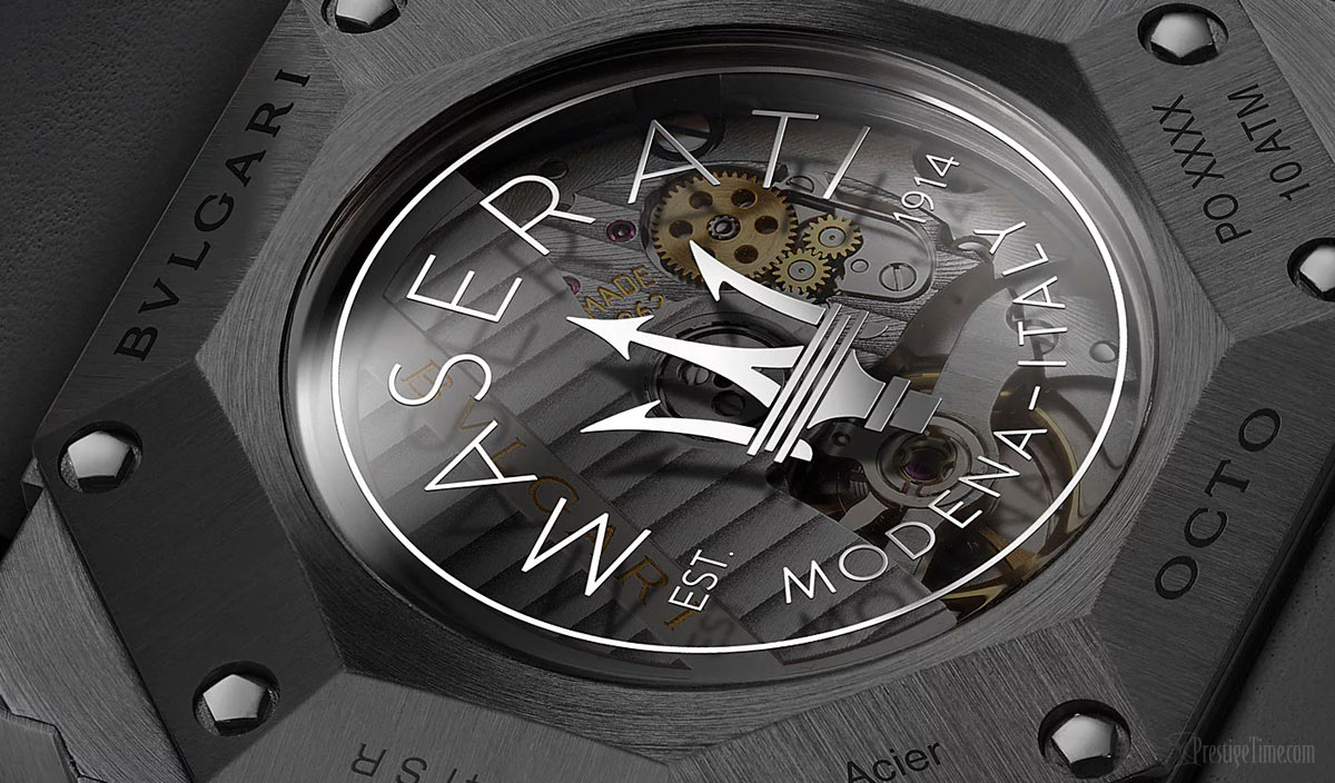 BVLGARI Octo Maserati GranSport Caseback