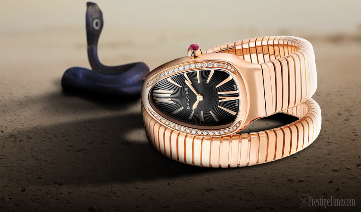BVLGARI Serpenti Gold Watch