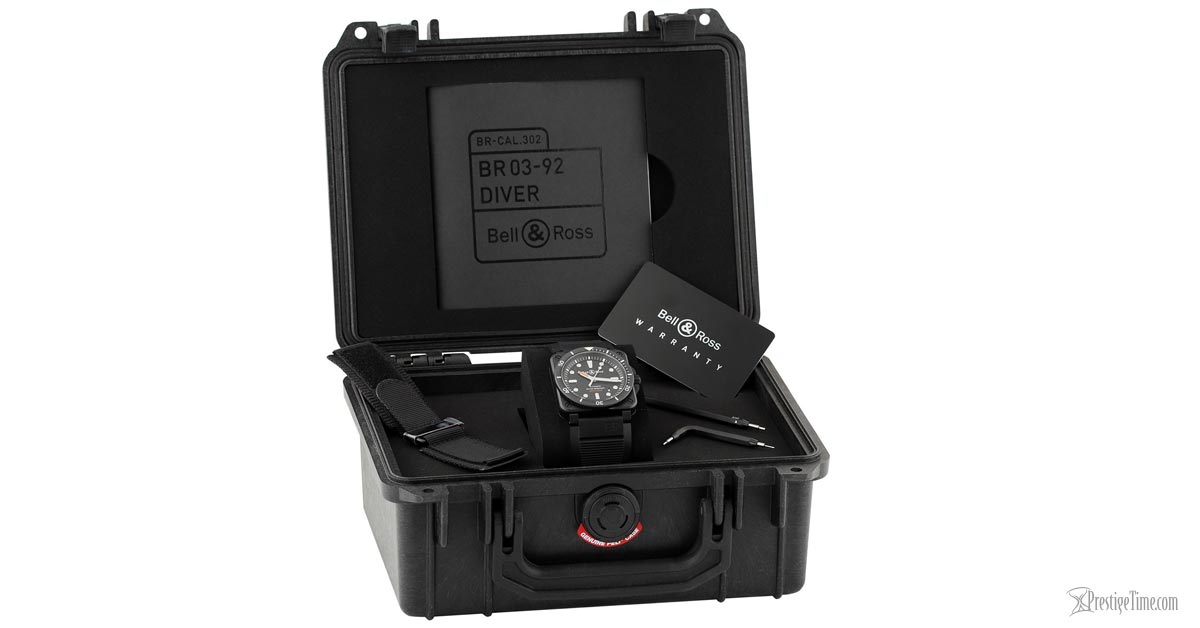 Bell and Ross BR03 92 Diver Ceramic 42mm Peli