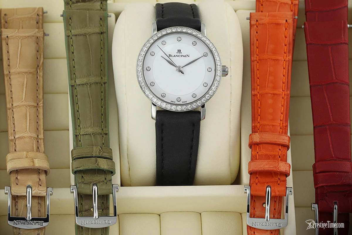 Blancpain Villeret Ultra Slim Automatic 29mm 6102 4628 95 Five Straps