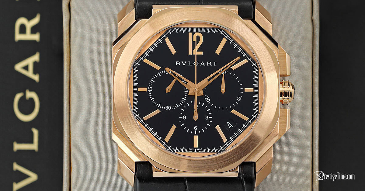 Bulgari Octo Velocissimo Chronograph 41mm Dial