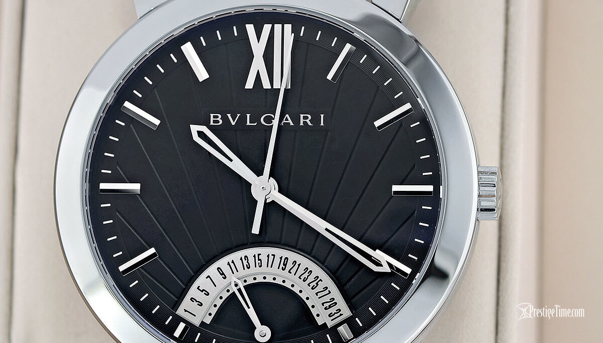 Bulgari Sotirio Bulgari Retrograde Date black dial