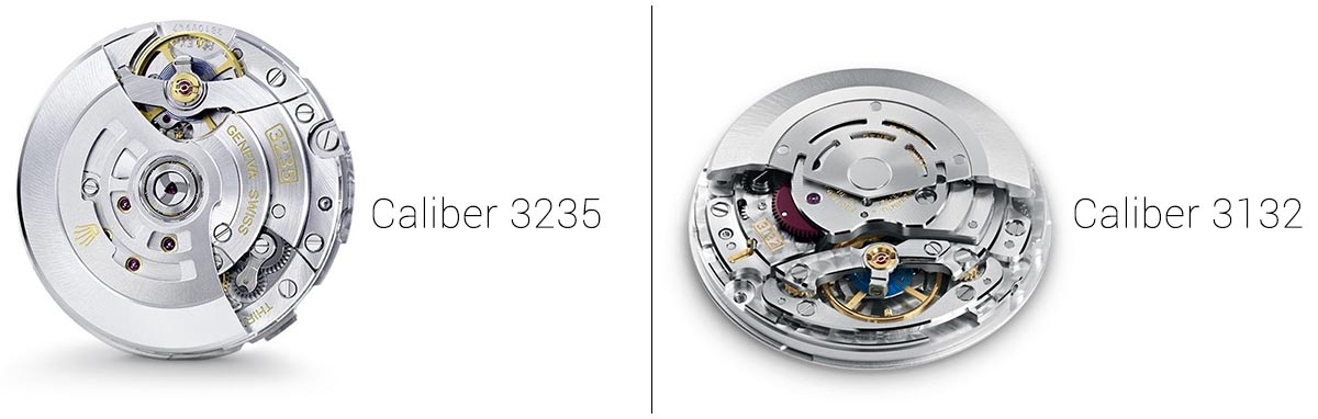 Caliber 3235 and caliber 3132