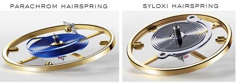 Comparison of Rolex Parachrom vs Syloxi Hairspring