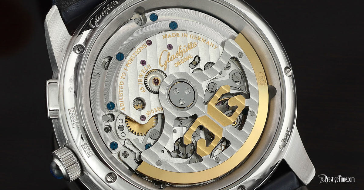 Glashutte Original Senator Chronograph Panorama Date Movement caliber 37 01