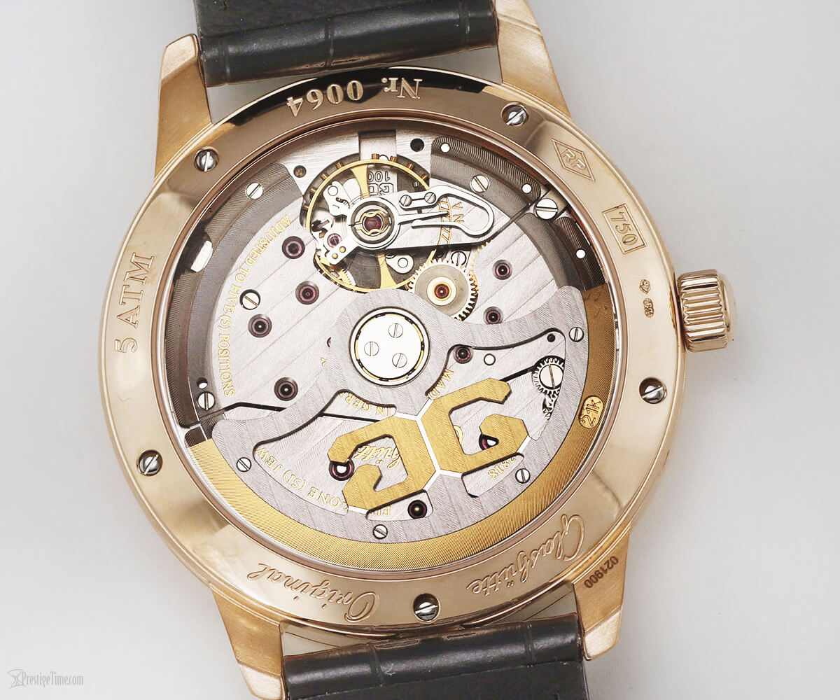 Glashutte Original caliber 100 03 movement