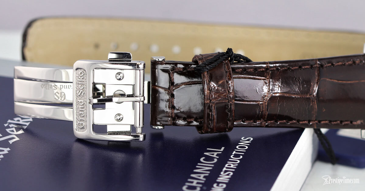 Grand Seiko Elegance Automatic 39.5mm sbgh263 strap
