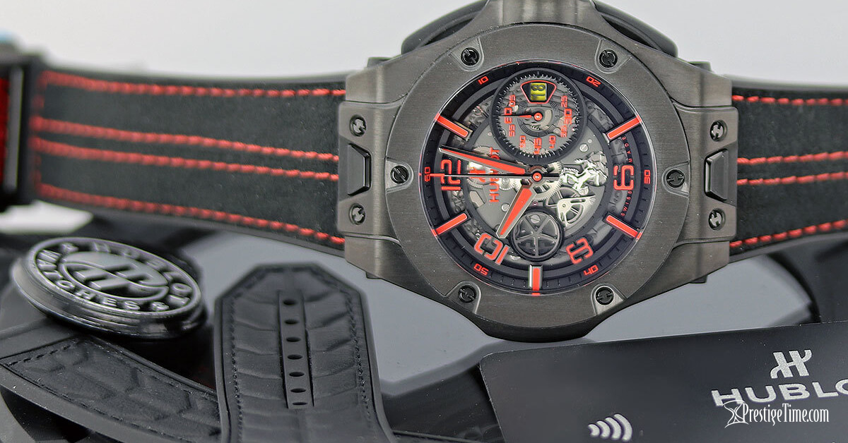 Hublot Big Bang UNICO Ferrari 45mm 402.qu.0113.wr STRAPS