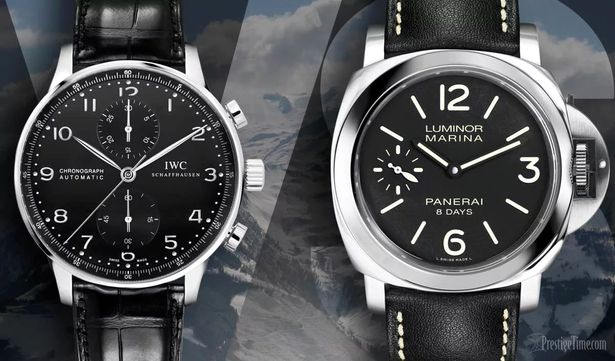 IWC Portuguese VS Panerai Luminor