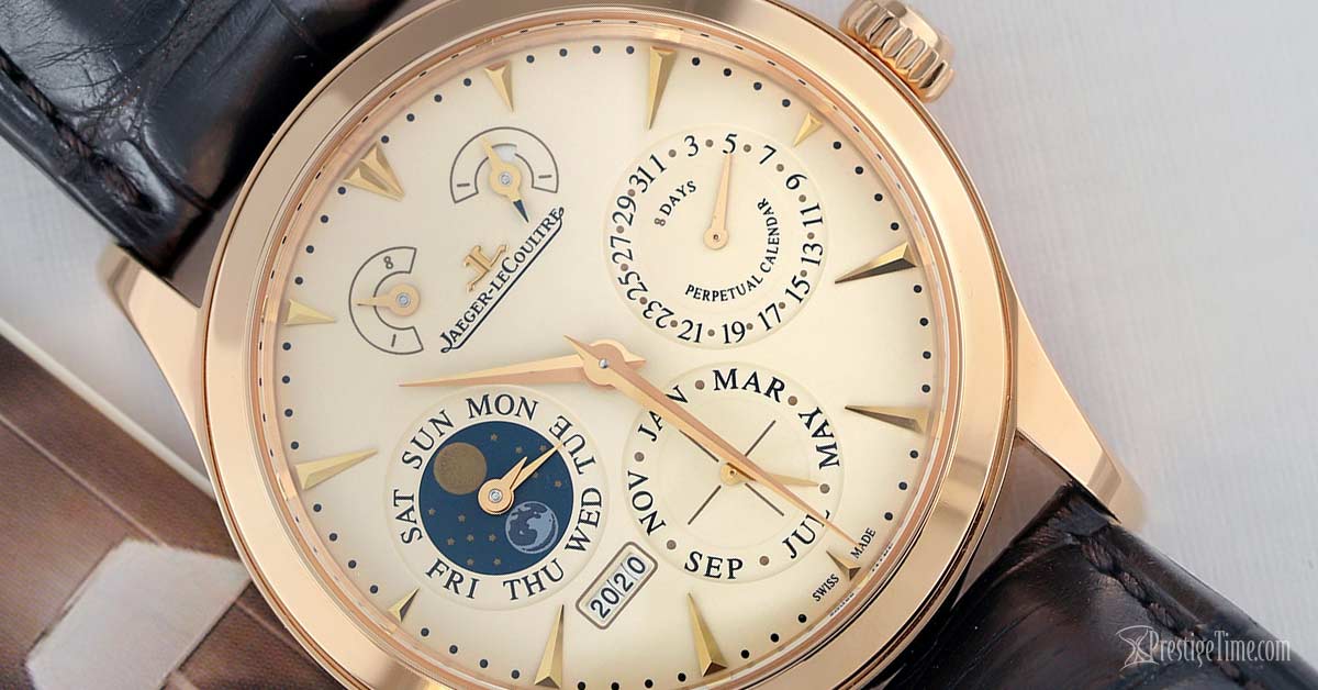 JLC perpetual calendar watch